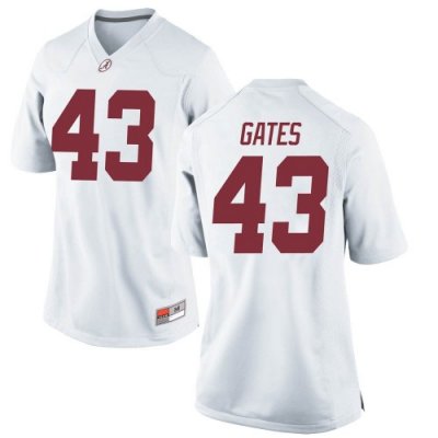 Women's Alabama Crimson Tide #43 A.J. Gates Crimson Game NCAA College Football Jersey 2403IRMR6